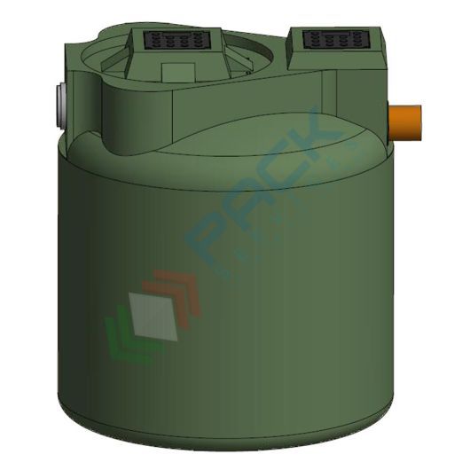 Separatore di oli a coalescenza con filtro estraibile, Mis. Ø 950 x 1100 H mm, capacità 600 Lt, Tipologia: Separatore di Oli a Coalescenza, Capacità: 600 Lt, Corpo: Liscio, Versione: Filtro Estraibile vendita, produzione, prezzi e offerte