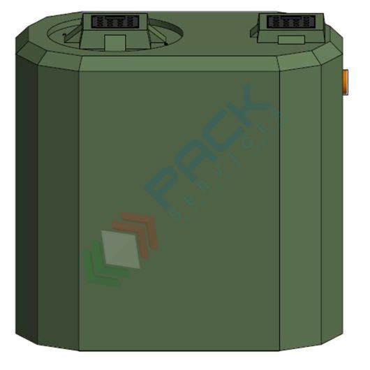 Separatore di oli a coalescenza con filtro estraibile, Mis. Ø 1300 x 1250 H mm, capacità 1000 Lt, Tipologia: Separatore di Oli a Coalescenza, Capacità: 1000 Lt, Corpo: Liscio, Versione: Filtro Estraibile vendita, produzione, prezzi e offerte