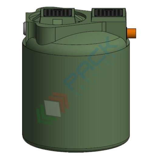 Separatore di oli a coalescenza con filtro estraibile, Mis. Ø 1100 x 1350 H mm, capacità 1200 Lt, Tipologia: Separatore di Oli a Coalescenza, Capacità: 1200 Lt, Corpo: Liscio, Versione: Filtro Estraibile vendita, produzione, prezzi e offerte