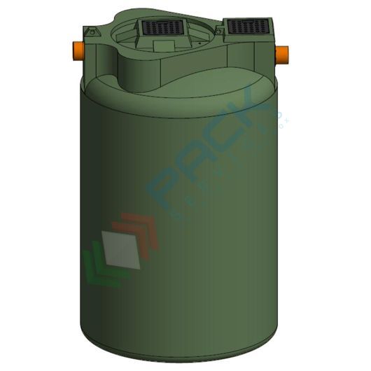 Separatore di oli a coalescenza con filtro estraibile, Mis. Ø 1400 x 2300 H mm, capacità 3500 Lt, Tipologia: Separatore di Oli a Coalescenza, Capacità: 3500 Lt, Corpo: Liscio, Versione: Filtro Estraibile, 6 image vendita, produzione, prezzi e offerte