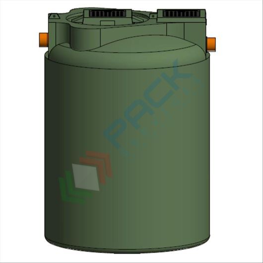 Separatore di oli a coalescenza con filtro estraibile, Mis. Ø 2000 x 2350 H mm, capacità 7000 Lt, Tipologia: Separatore di Oli a Coalescenza, Capacità: 7000 Lt, Corpo: Liscio, Versione: Filtro Estraibile vendita, produzione, prezzi e offerte