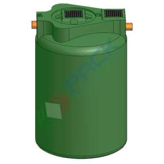 Separatore di oli a coalescenza con filtro estraibile, Mis. Ø 2000 x 3050 H mm, capacità 9000 Lt, Tipologia: Separatore di Oli a Coalescenza, Capacità: 9000 Lt, Corpo: Liscio, Versione: Filtro Estraibile, 6 image vendita, produzione, prezzi e offerte