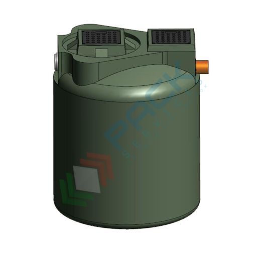 Degrassatore A.E. 35, coperti 120, capacità 1200 Lt, Mis. Ø 1100 x 1350 H mm, per il trattamento delle acque reflue domestiche e acque grigie, Tipologia: Degrassatore, Capacità: 1200 Lt, Corpo: Liscio, Versione: Standard vendita, produzione, prezzi e offerte