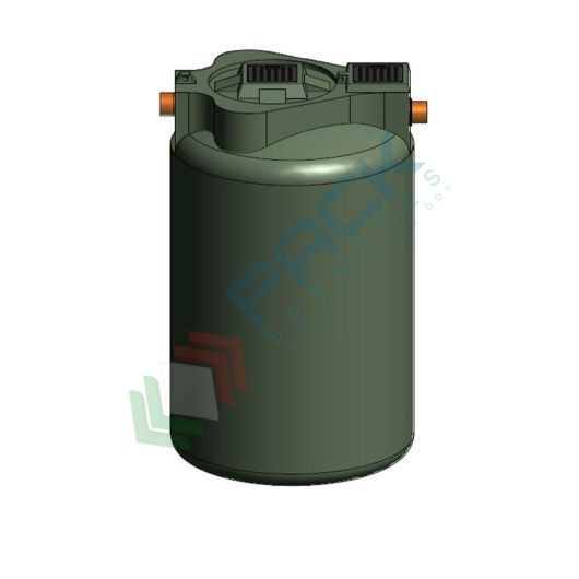 Degrassatore A.E. 125, coperti 500, capacità 3500 Lt, Mis. Ø 1400 x 2300 H mm, per il trattamento delle acque reflue domestiche e acque grigie, Tipologia: Degrassatore, Capacità: 3500 Lt, Corpo: Liscio, Versione: Standard vendita, produzione, prezzi e offerte