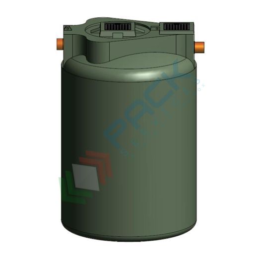 Degrassatore A.E. 250, coperti 1000, capacità 9000 Lt, Mis. Ø 2000 x 3050 H mm, per il trattamento delle acque reflue domestiche e acque grigie, Tipologia: Degrassatore, Capacità: 9000 Lt, Corpo: Liscio, Versione: Standard vendita, produzione, prezzi e offerte