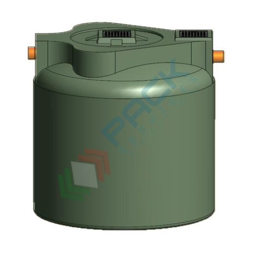 Degrassatore A.E. 300, coperti 1100, capacità 12000 Lt, Mis. Ø 2500 x 2500 H mm, per il trattamento delle acque reflue domestiche e acque grigie, Tipologia: Degrassatore, Capacità: 12000 Lt, Corpo: Liscio, Versione: Standard vendita, produzione, prezzi e offerte