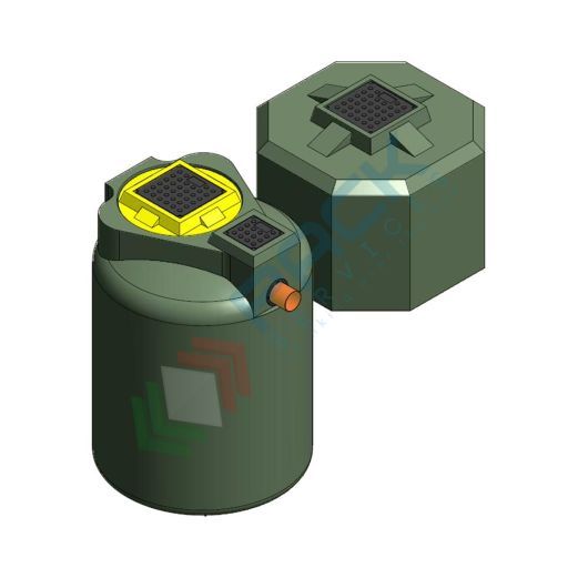 Separatore di oli statici con serbatoio di raccolta esterno, Mis. Ø 950 x 1350 H mm, capacità 900 Lt, Tipologia: Separatore di Oli Statico, Capacità: 900 Lt, Corpo: Liscio, Versione: Serbatoio Esterno vendita, produzione, prezzi e offerte