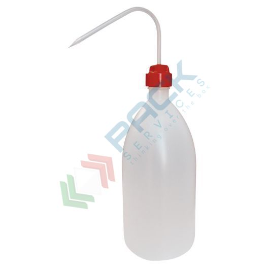Bottiglia in plastica (PE) a spruzzetta (inclusa), capacità 1000 ml, Tipologia: Standard (SPRX), Capacità: 1000 ml, Colore: Neutro, Versione: Tappo Rosso vendita, produzione, prezzi e offerte