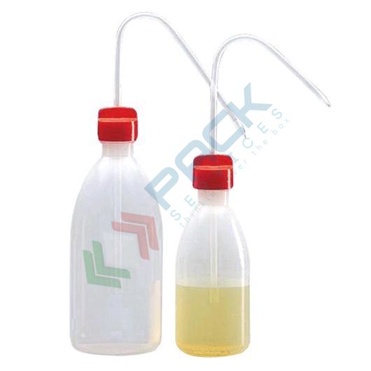 Bottiglia in plastica (PE) a spruzzetta (inclusa), capacità 100 ml, Tipologia: Standard (SPRX), Capacità: 100 ml, Colore: Neutro, Versione: Tappo Rosso vendita, produzione, prezzi e offerte