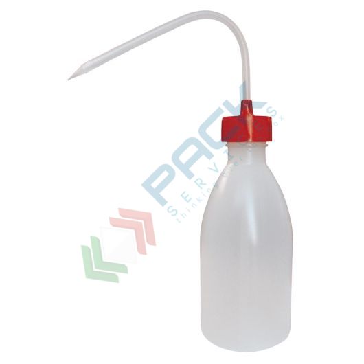 Bottiglia in plastica (PE) a spruzzetta (inclusa), capacità 250 ml, Tipologia: Standard (SPRX), Capacità: 250 ml, Colore: Neutro, Versione: Tappo Rosso vendita, produzione, prezzi e offerte