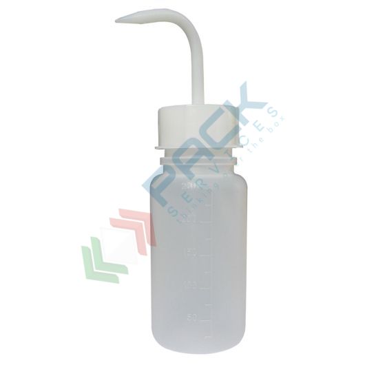 Bottiglia in plastica (PE) a spruzzetta (inclusa), capacità 250 ml, modello integrale con tappo GL45, colore bianco, Tipologia: Tappo GL45 (SPRX-D), Capacità: 250 ml, Colore: Bianco, Versione: Tappo Bianco vendita, produzione, prezzi e offerte