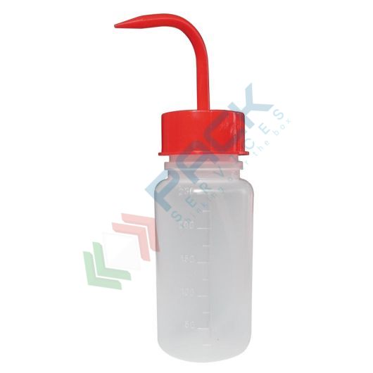 Bottiglia in plastica (PE) a spruzzetta (inclusa), capacità 250 ml, modello integrale con tappo GL45 rosso, Tipologia: Tappo GL45 (SPRX-D), Capacità: 250 ml, Colore: Neutro, Versione: Tappo Rosso vendita, produzione, prezzi e offerte