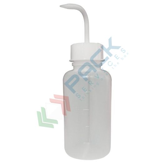Bottiglia in plastica (PE) a spruzzetta (inclusa), capacità 500 ml, modello integrale con tappo GL45, colore bianco, Tipologia: Tappo GL45 (SPRX-D), Capacità: 500 ml, Colore: Bianco, Versione: Tappo Bianco vendita, produzione, prezzi e offerte