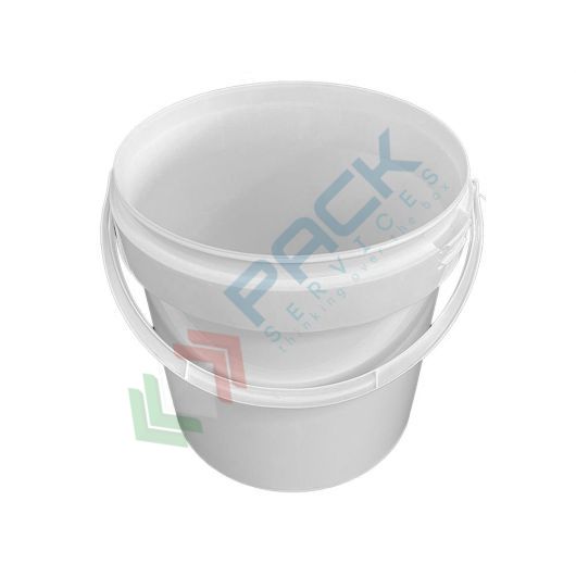 Secchio plastica (PP) conico, capacità 6,4 Lt, Mis. Ø 209 x 210 H mm, omologato ADR/ONU, manico in plastica, coperchio a pressione (escluso), Tipologia: Conici, Capacità: 6,4 Lt, Colore: Bianco, Omologazione ADR: Si, Maniglie: Manico in Plastica vendita, produzione, prezzi e offerte