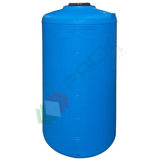 Serbatoio acqua in plastica (PE), cilindrico verticale, capacità 325 Lt, Mis. Ø 620 x 1300 H mm, colore azzurro, Tipologia: Cilindrico Verticale, Versione: Alto, Capacità: 325 Lt vendita, produzione, prezzi e offerte