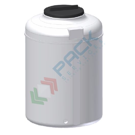 Serbatoio plastica (PE) per alimenti e prodotti chimici, cilindrico verticale, capacità 120 Lt, Tipologia: Cilindirico, Capacità: 120 Lt, Versione: Standard - Tipo "A" vendita, produzione, prezzi e offerte