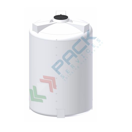 Serbatoio plastica (PE) per alimenti e prodotti chimici, cilindrico verticale, capacità 8900 Lt, Tipologia: Cilindirico, Capacità: 8900 Lt, Versione: Standard - Tipo "C" vendita, produzione, prezzi e offerte