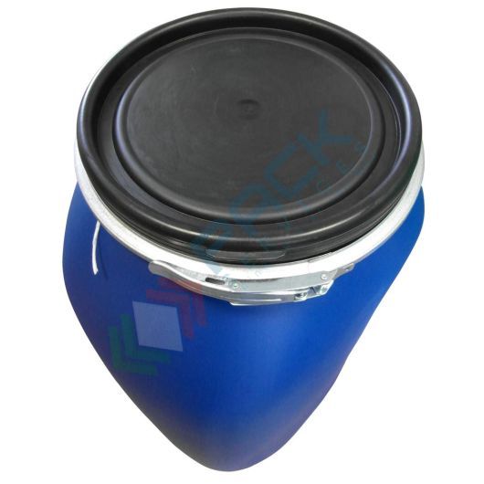 Fusto in plastica riciclata (HDPE 100% PCR) ad apertura totale, rettangolare, capacità 120 Lt, non ADR/ONU, per solidi, Tipologia: Bocca Aperta - Rettangolare (TORT), Capacità: 120 Lt, Colore: Blu, Omologazione ADR: No, Per Alimenti: NO, Materiale: HDPE-PCR (Riciclato) vendita, produzione, prezzi e offerte