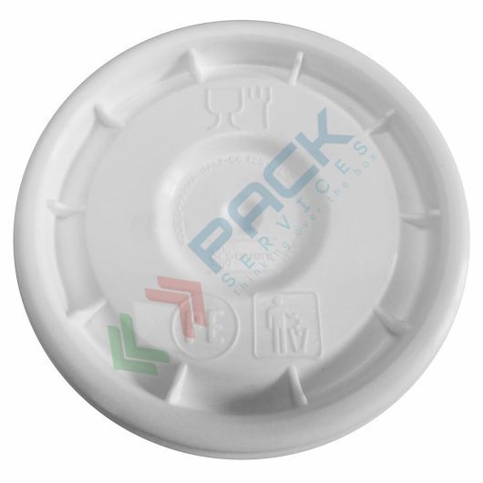 Coperchio in plastica (PP), chiusura a pressione per barattolo 125 ml (Cod. Art. VDR00125), Tipologia: Coperchio a Pressione, Ideale per: VDR00125, Colore: Bianco vendita, produzione, prezzi e offerte
