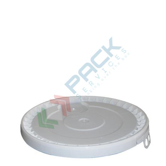 Coperchio in plastica (PP), a pressione con sigillo di garanzia e anelli per secchio conico 30 Lt (VDR30000), Tipologia: Coperchio Conico, Capacità: 30 Lt, Versione: con Sigillo + Anelli Riapertura vendita, produzione, prezzi e offerte