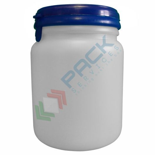 Barattolo in plastica (HDPE), cilindrico, capacità 1000 ml, tappo a pressione con sottotappo e sigillo di garanzia (inclusi), Tipologia: Cilindrico Tappo Pressione (VCS), Capacità: 1000 ml, Colore: Neutro vendita, produzione, prezzi e offerte