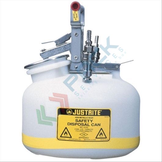 Tanica di sicurezza in plastica (PE), capacità 8 Lt, per lo smaltimento di HPLC, aspirazione e rilascio in acciaio inossidabile, Tipologia: Per smaltimento HPLC, Capacità: 8 Lt, Versione: Aspirazione e rilascio in acciaio inossidabile vendita, produzione, prezzi e offerte