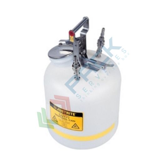 Tanica di sicurezza in plastica (PE), capacità 19 Lt, per lo smaltimento di HPLC, aspirazione e rilascio in acciaio inossidabile, Tipologia: Per smaltimento HPLC, Capacità: 19 Lt, Versione: Aspirazione e rilascio in acciaio inossidabile vendita, produzione, prezzi e offerte
