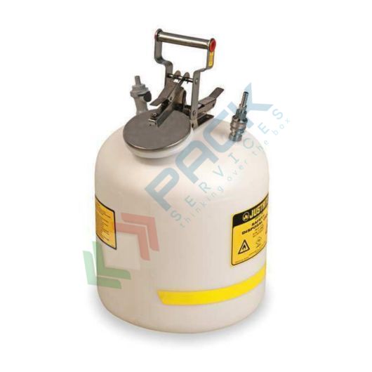 Tanica di sicurezza in plastica (PE), capacità 19 Lt, per lo smaltimento di HPLC, aspirazione in acciaio e rilascio in polipropilene, Tipologia: Per smaltimento HPLC, Capacità: 19 Lt, Versione: Aspirazione in acciaio e rilascio in polipropilene vendita, produzione, prezzi e offerte