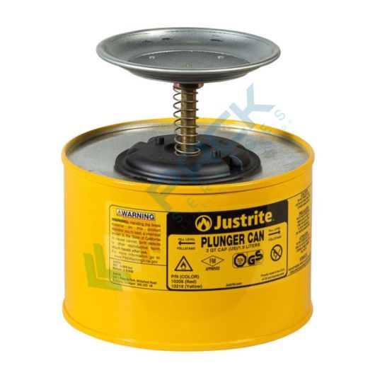 Tanica di sicurezza con stantuffo, 4 Lt