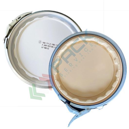 Coperchio con cravatta metallica Ø 180 mm, per secchio in metallo Cod. Art. LF07LC, colore laccato vendita, produzione, prezzi e offerte
