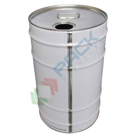 Fusto in ferro cilindrico, capacità 25 Lt, omologato ADR/ONU per liquidi, con tappo dosatore (escluso), corpo bianco interno grezzo, Tipologia: Con Tappo Dosatore, Capacità: 25 Lt, Ideale per: Liquidi, Colore Esterno / Interno: Bianco / Grezzo vendita, produzione, prezzi e offerte