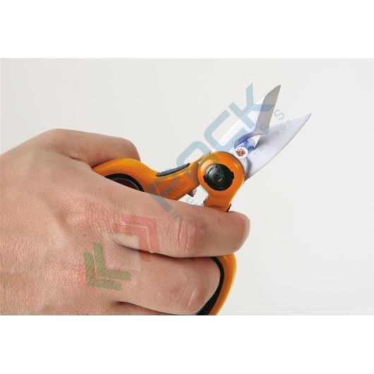 Cesoie Per Cavi In Fibra Ottica E Kevlar - Taglio Precisione, Lame In Acciaio Al Carbonio, 13.3 Cm - Foto 8