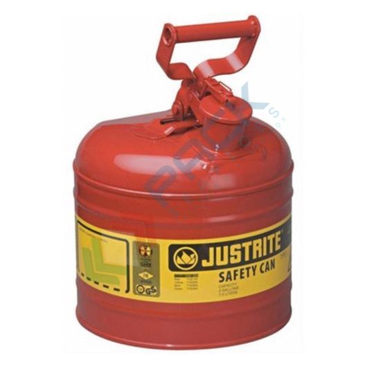 Tanica di sicurezza di tipo I, capacità 7,5 Lt, maniglia oscillante, colore rosso, Tipologia: di Sicurezza Tipo I, Capacità: 7,5 Lt, Rubinetto: NO, Versione: Standard, Colore: Rosso vendita, produzione, prezzi e offerte