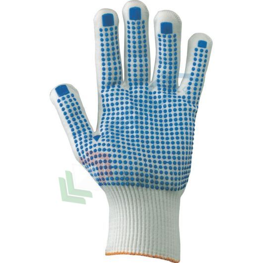 Guanti da lavoro a filo continuo in filanca, lavorazione a maglia, certificati CE, EN 388 vendita, produzione, prezzi e offerte