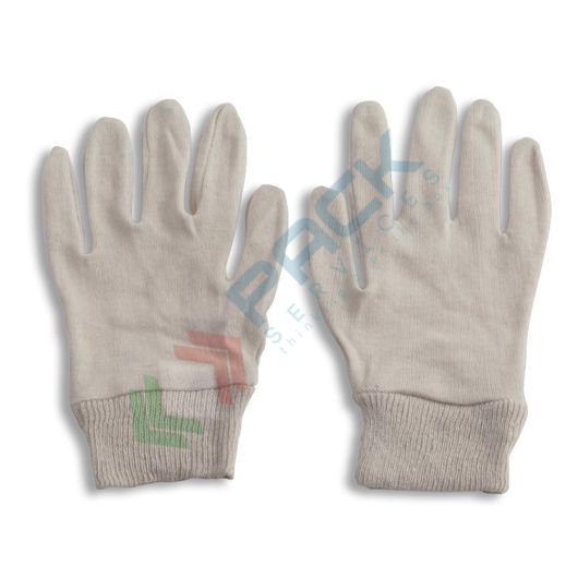 Guanti Da Lavoro In Pelle Di Vitello E Cotone Antinfortunistica Meccanica Giarnito Taglia 8 M STI - Foto 3