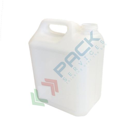 Tanica in plastica (HDPE) cartonabile, capacità 5 Lt, NON sovrapponibile, peso 140 gr, tappo a vite con sigillo (esclusi), colore bianco, Tipologia: Economiche, Capacità: 5 Lt, Colore: Bianco, Omologazione ADR: No, Sezione: Rettangolare vendita, produzione, prezzi e offerte