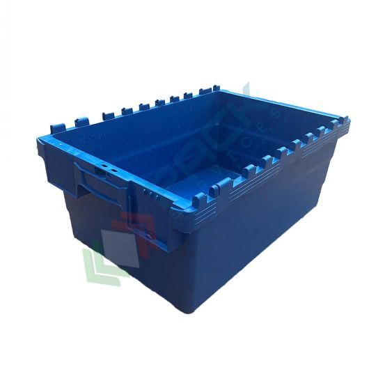 Cassetta in plastica (PP) sovrapponibile ed inseribile, capacità 45 Lt, Mis. 600 L x 400 P x 250 H mm - SENZA COPERCHIO vendita, produzione, prezzi e offerte