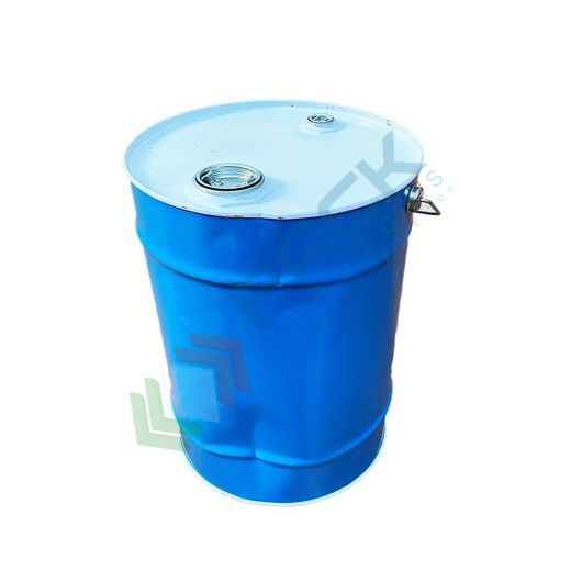 Fusto in ferro cilindrico, capacità 25 Lt, omologato ADR/ONU per liquidi, con tappi a vite Tri Sure (inclusi), corpo azzurro interno grezzo - AMMACCATO vendita, produzione, prezzi e offerte