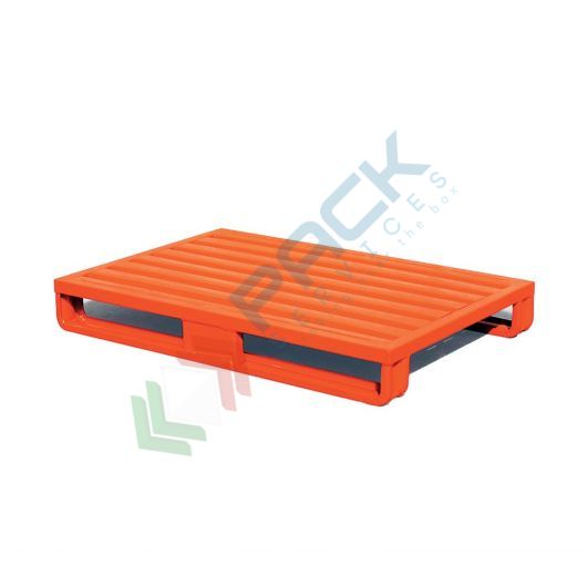 Pallet in metallo con 2 slitte, Mis. 1000 L x 800 P x 120 H mm, portata 1500 Kg, Tipologia: 2 Traverse, Mis. Base (cm): 80 x 100, Altezza (cm): 12 vendita, produzione, prezzi e offerte
