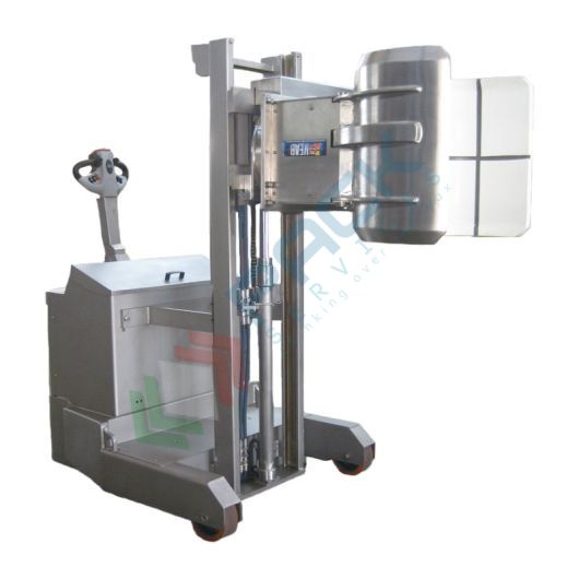 Carrello manuale portafusti in acciaio Inox mis. 830 L x 1180 H mm vendita, produzione, prezzi e offerte