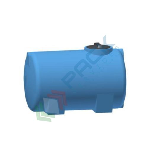 Serbatoio acqua in plastica (PE), cilindrico orizzontale con piedini, capacità 300 Lt, Mis. 625 L x 1050 P x 720 H mm, colore azzurro, Tipologia: Cilindrico, Capacità: 300 Lt, Versione: Orizzontale vendita, produzione, prezzi e offerte