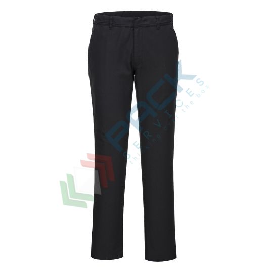 Pantaloni Da Cuoco Professionali Neri Unisex - Vita Elastica Con Coulisse, Cotone E Poliestere - Foto 8