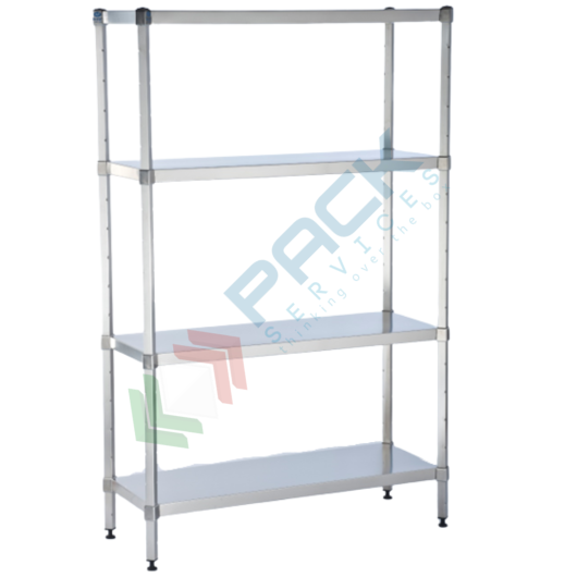Scaffale per deposito di prodotti chimici altamente aggressivi, in alluminio, Mis. 1125 L x 500 P x 1830 H mm vendita, produzione, prezzi e offerte