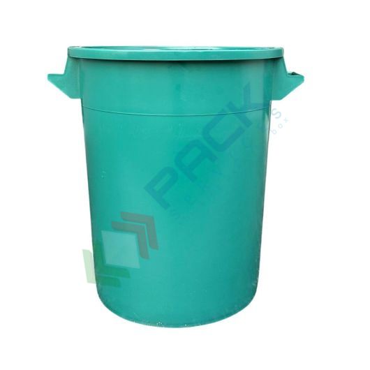 Bidone industriale in plastica (HDPE) 35 Lt, sovrapponibile e inseribile, coperchio a pressione (escluso), colore verde, Tipologia: Coperchio a Pressione, Capacità: 35 Lt, Colore: Verde vendita, produzione, prezzi e offerte