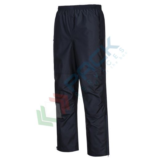 Pantalone Antipioggia Con Bavaglino Air-Weave Industriale - Vita 34-36, Oliva