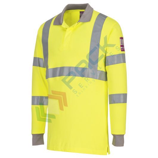 Hi Vis Pullover Manica Lunga Alta Visibilità Abbigliamento - Foto 12