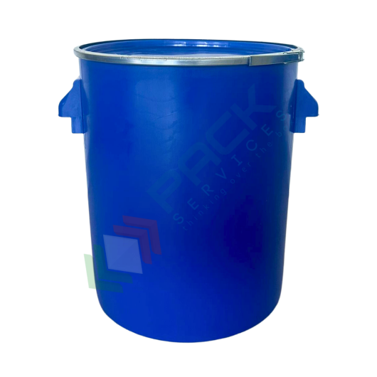 Fusto in plastica (HDPE) ad apertura totale, cilindrico, capacità 30 Lt, ADR/ONU per solidi, per piatti prementi, Tipologia: Bocca Aperta - Cilindrica (7N00), Capacità: 30 Lt, Omologazione ADR: SI, Per Alimenti: NO, Materiale: HDPE, Colore: Blu vendita, produzione, prezzi e offerte