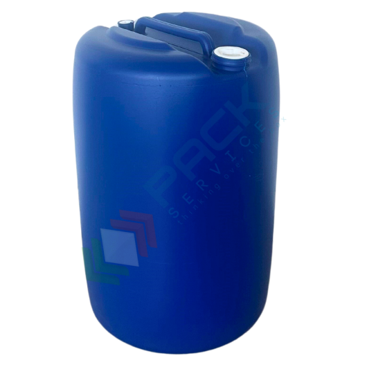 Fusto In Plastica Alimentare 50 Litri - Cilindrico, HDPE, Per Liquid, Colore Neutro - Foto 5