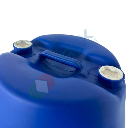 Fusto In Plastica Alimentare 50 Litri - Cilindrico, HDPE, Per Liquid, Colore Neutro - Foto 3