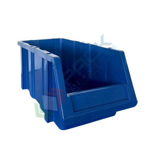 Cassa bocca di lupo in plastica (PP), sovrapponibile e componibile, capacità 7 Lt, Mis. 173 L x 402 P x 150 H mm, colore blu, Tipologia: Sovrapponibile e Componibile, Capacità: 7 Lt, Colore: Blu vendita, produzione, prezzi e offerte
